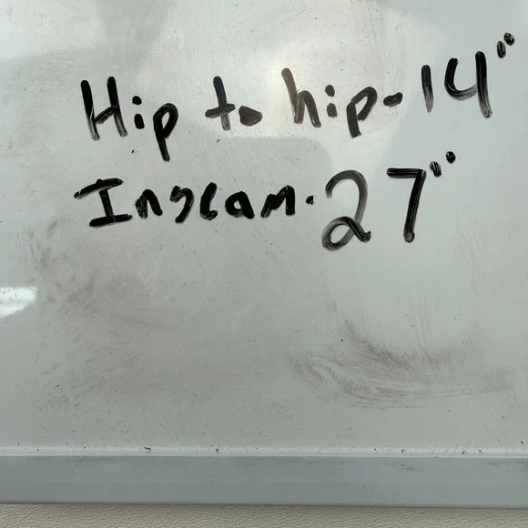 Elevenses Anthropologie Slate Blue Tencel Linen Sailor Wide Leg Pants Size 6 - Picture 6 of 7